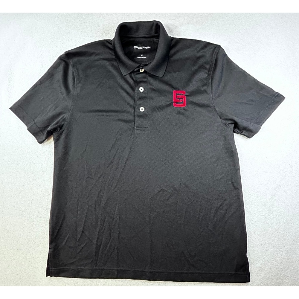 ST STANISLAUS HIGH SCHOOL Mens Small Black Performance Polo Shirt